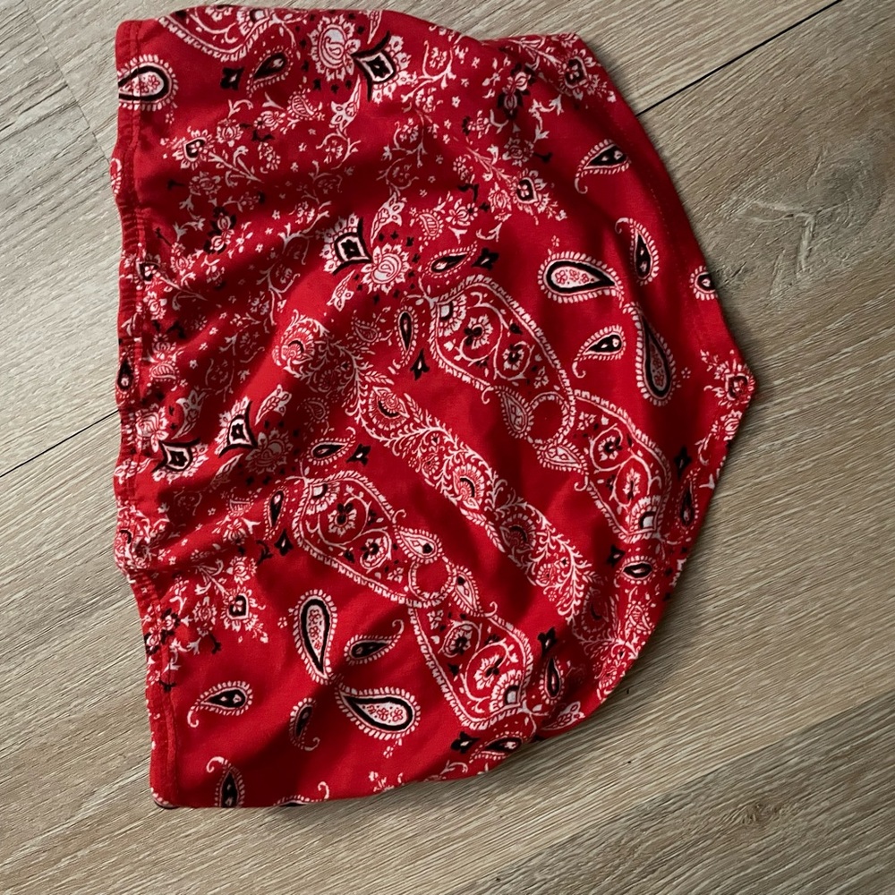 Bandanna tank top